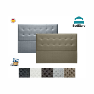 Cabecero Venus Ópalo tapizado en tela de alta calidad | BedStore