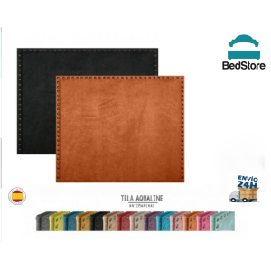 Cabecero Castizo en tela acualine | BedStore