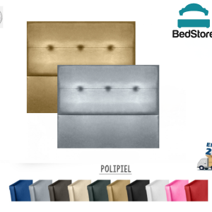 Cabecero Madrid tapizado en tela polipiel acualine | BedStore